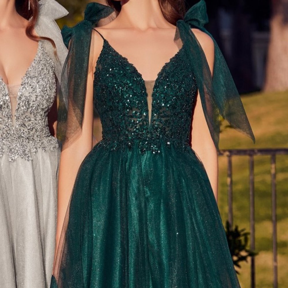 NEW SLEEVELESS OFF SHOULDER BABY DOLL SHORT TULLE SEQUINED DRESS WITH ZIP CD0174